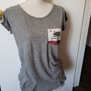California republic pocket tee